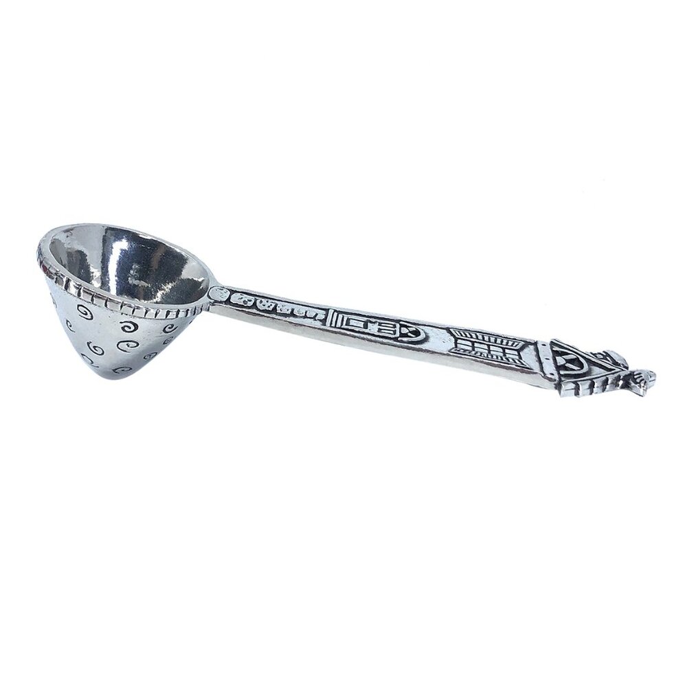Handmade Pewter Decorative Home Housewarming Coffee Scoop Spoon NEW
